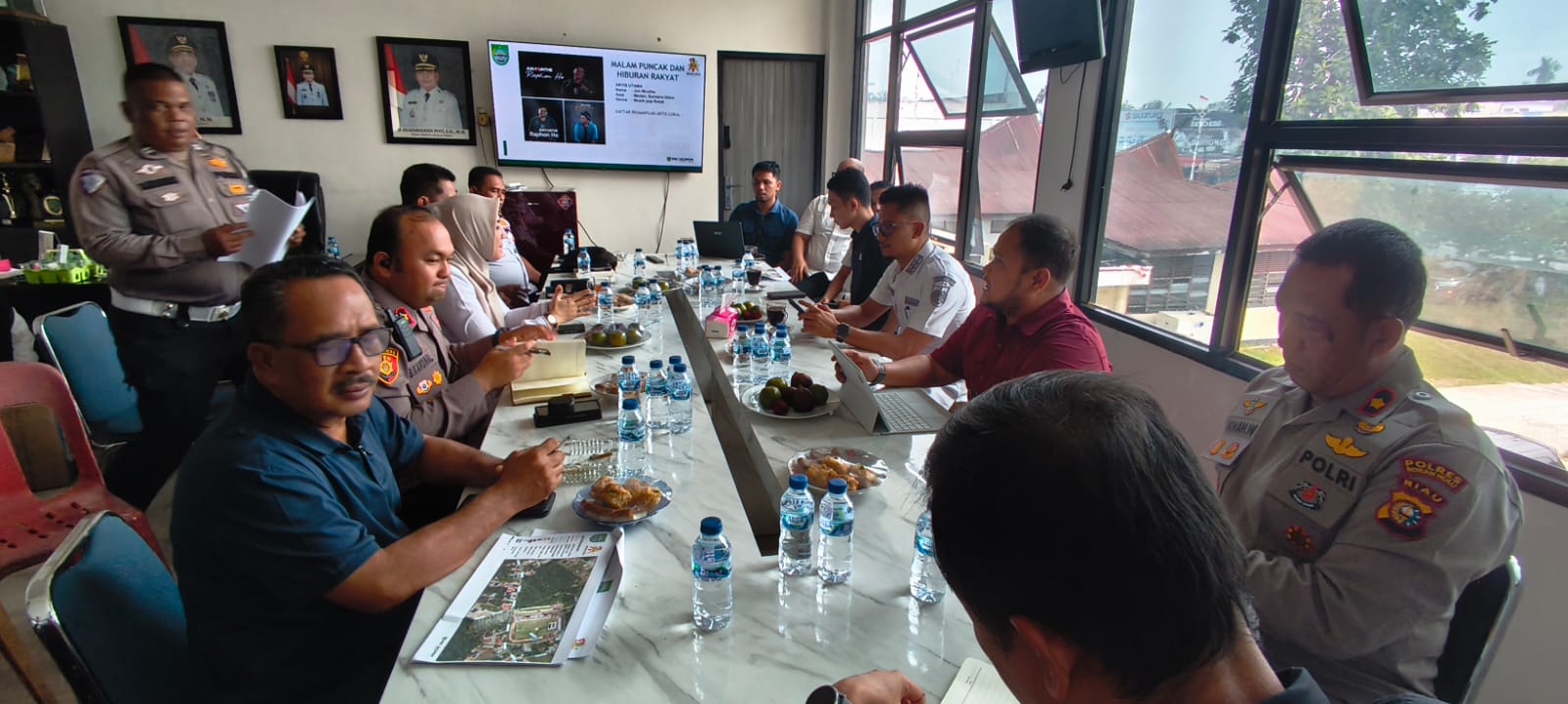 Persiapan Malam Pesta Rakyat Rohul Dimatangkan, Stadion M. Jamin Jadi Pusat Acara